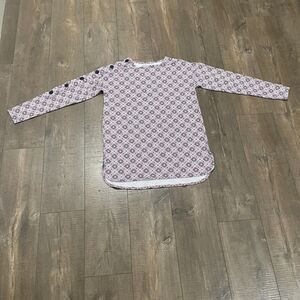 Coolibar Tunic T-Shirt Top Women Size S Sun Protection‎ UPF 50+ Breakwater Beach